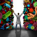Gut-brain axis 3D animation
